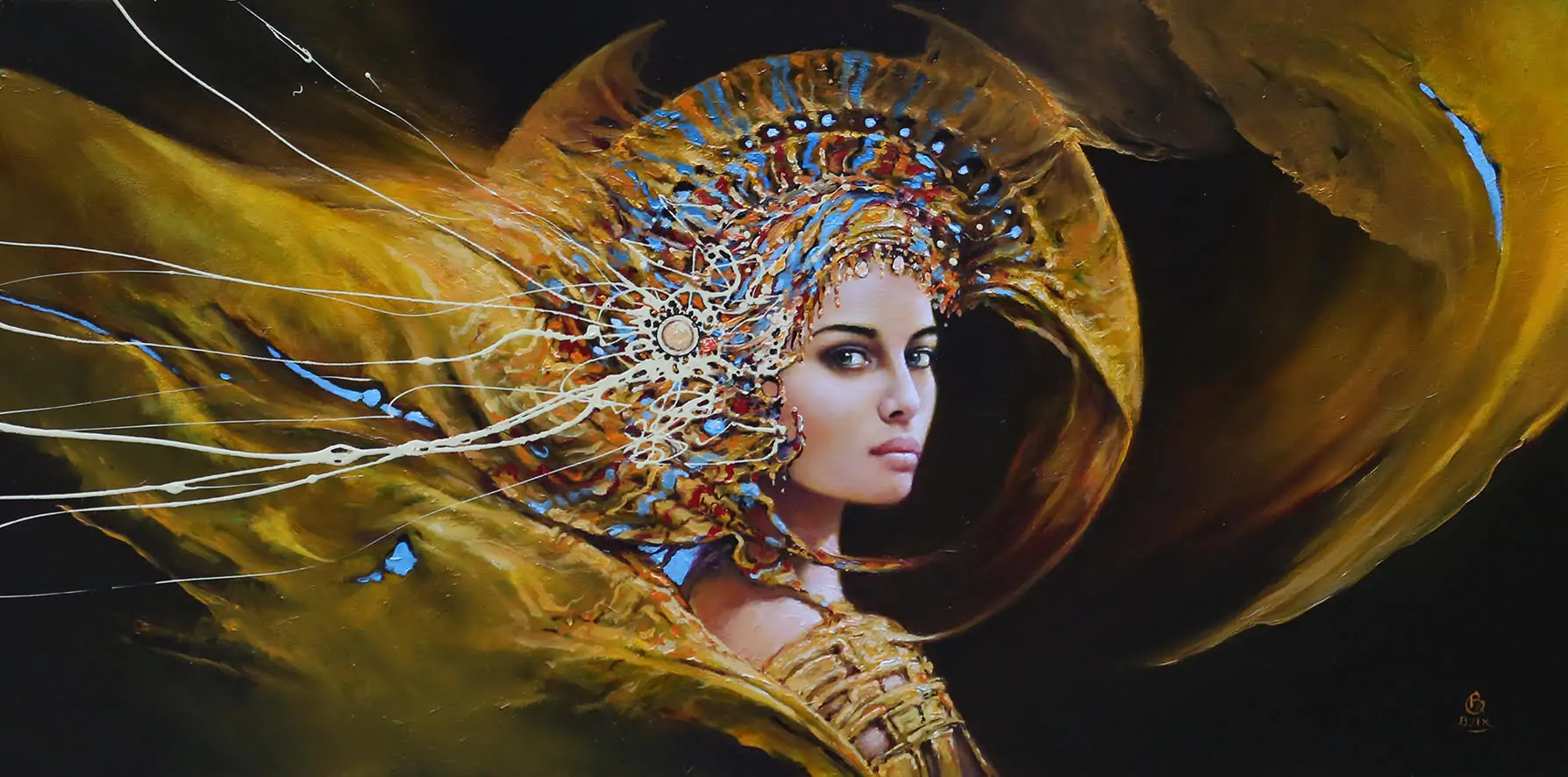 2020 ariadna xvi 50x70 olej na płótnie